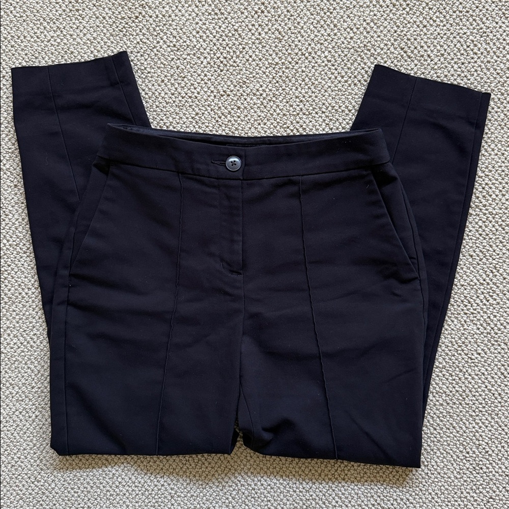 Express slim fit high rise ankle trousers